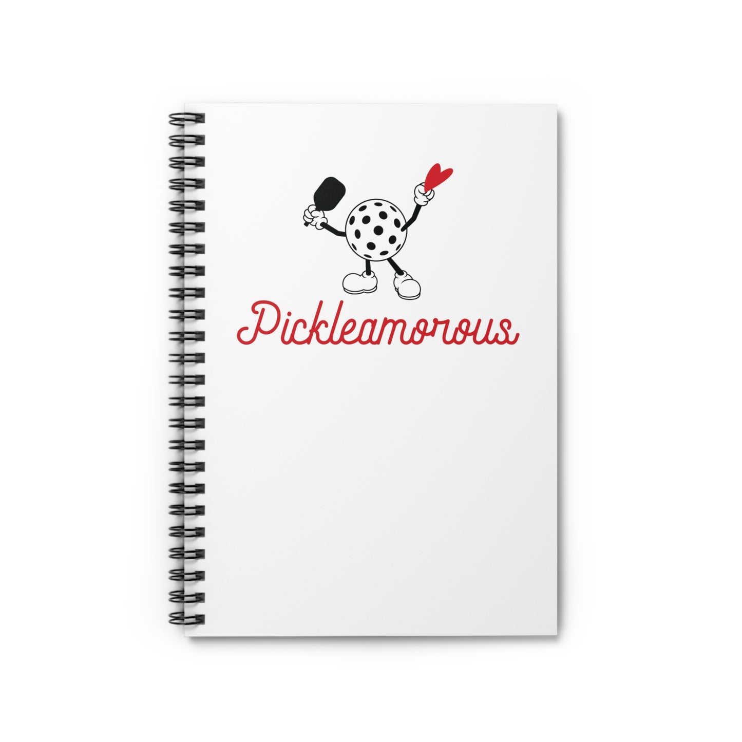 Pickleball Lover's Spiral Notebook