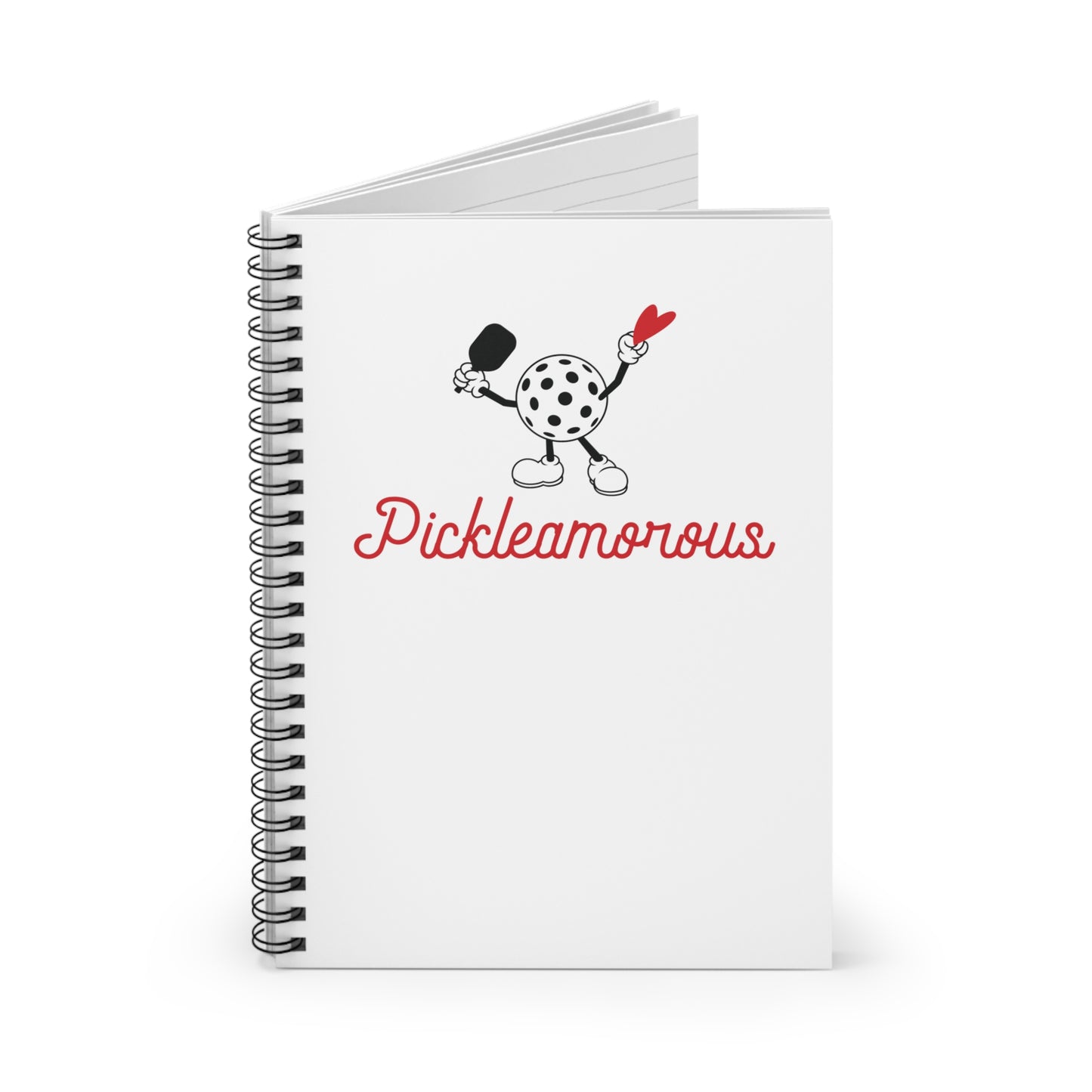 Pickleball Lover's Spiral Notebook