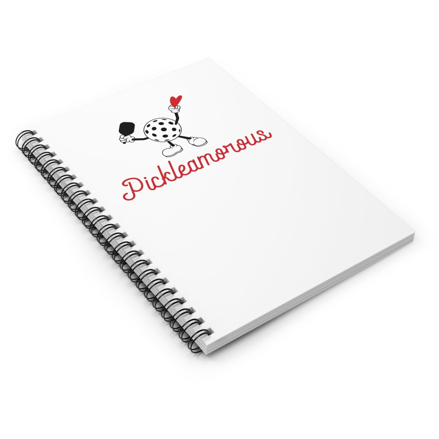 Pickleball Lover's Spiral Notebook