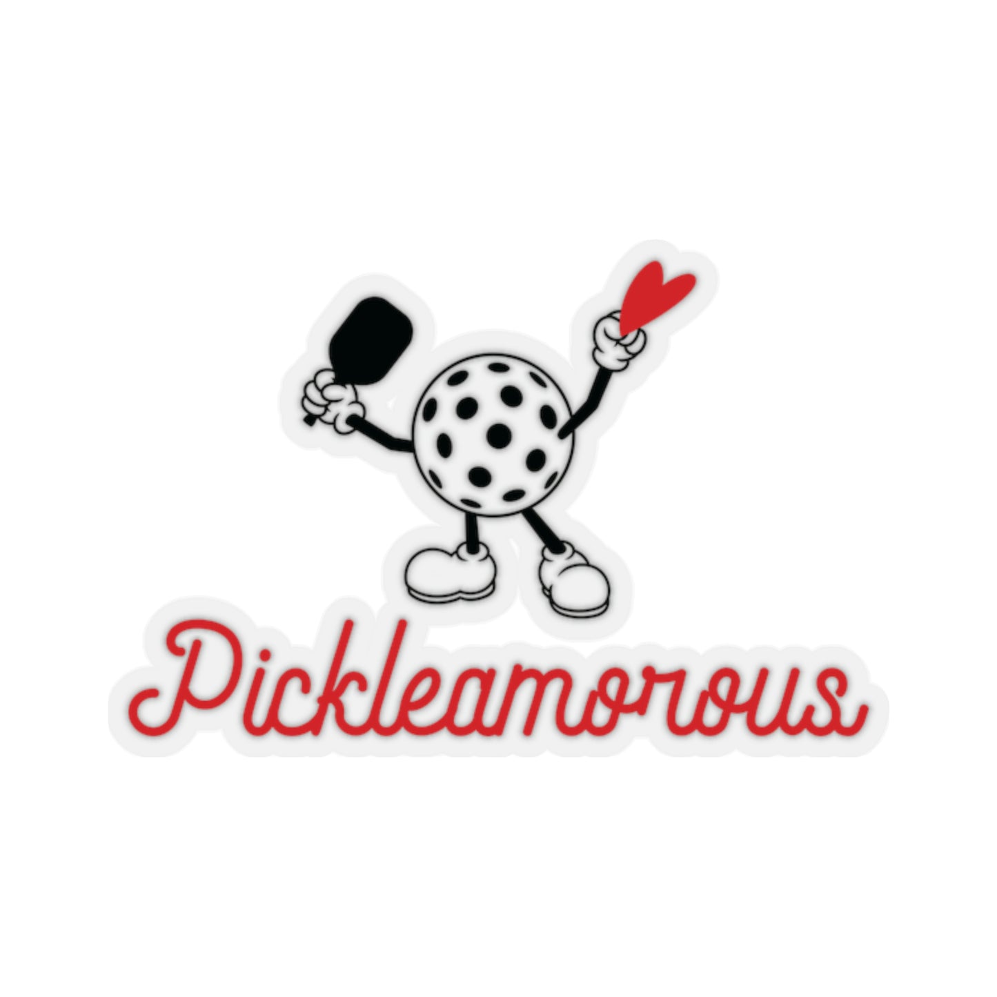 Pickleball Pickleamorous Sticker